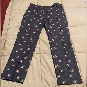 Printer Ann Taylor Devin Fit pants